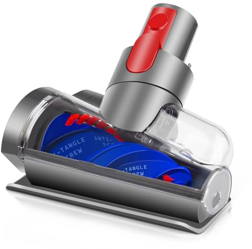 Haardüse Mini Elektrobürste Kompatibel für Dyson V15 V11 V10 V8 V7 für Matratzen, Sofas, Möbel oder Treppen, Entfernt Haare, Tierhaare und Allergene, Verhindert Verfilzungen