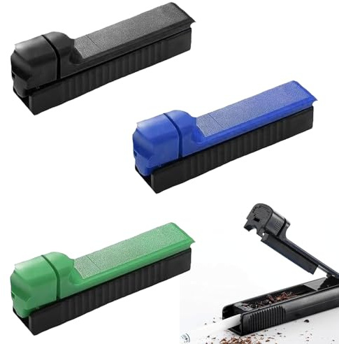 3er Pack Zigarettenstopfmaschine,Stopfmaschine Für Zigaretten,Tabak Für Zigaretten,Zigarettenstopfer,Zigaretten Stopfgerät,Passend Für 8mm Zigarettenhülsen,Zum Mitnehmen