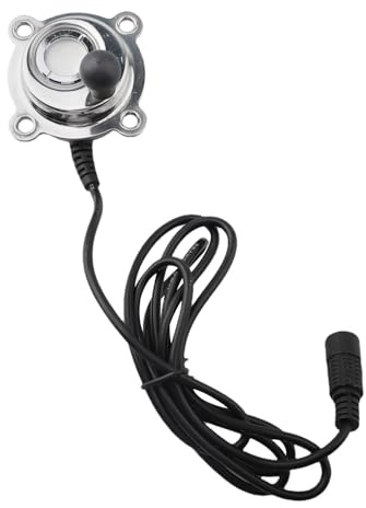 Wodsty Atomizzatore singolo HD DC 24V, creatore di nebbia dell'acciaio inossidabile per acquario, acquario, stagno e acque ftures, uscita 400Ml/H, per spegnimento automatico, cavo 2M