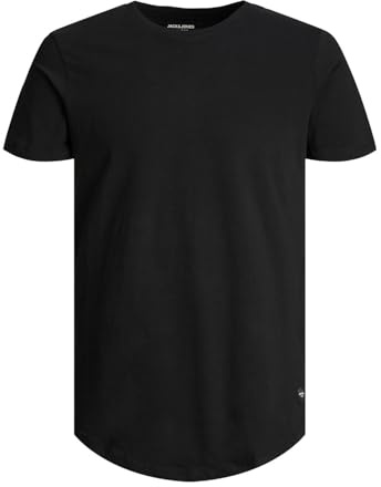 Jack & Jones Homme Jjenoa Tee SS Crew Neck Noos T-Shirt Not Applicable, Noir, M