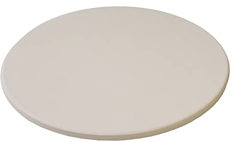 TAINO Pierre à pizza, plaque de cuisson, diamètre : 30 cm, ronde, pour les fours, les barbecues au charbon de bois et au gaz