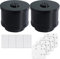 UC5501 Luftbefeuchter-Ersatzfilter, Mineral-Absorptions-Wattepads und Aromatherapie-Wattepads-Set, kompatibel mit Elechome UC5501 Luftbefeuchter