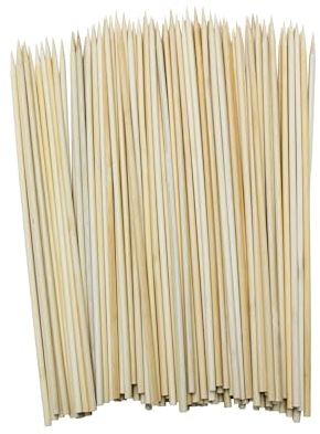 Lot de 200 Bâtons de Gravier en Bambou Naturel 40 cm - Aide à la Culture pour Pots et Parterres de Fleurs - Tuteur de Jardin, Tomates, Pots, Aide à l'Escalade