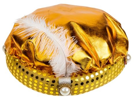 LIFKOME Halloween Party Hut Arabischer Stil Masquerade Hut Für Erwachsene Junge Mädchen Kreatives Cosplay Accessoire Für Halloween Kostümpartys Elegantes Design Mit Ergonomischer