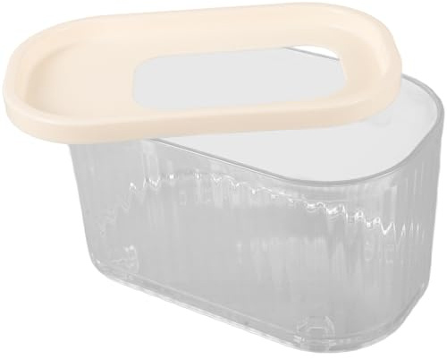 Milisten Hamster Sand Bath Container Pet Bathtub for Guinea Pig and Hamster for Sand Bathing and Hygiene Ps Material Small Animal Bathroom with Easy to Clean Design