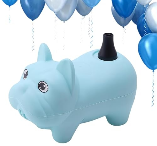 Elektrisk Ballongpump 300W Tyst, Plug-in och Bärbar | Maskin för att blåsa ballonger För Fester, Födelsedagar, Högtider, Gender Reveal, Firanden, Latex- Och Folieblåsbara