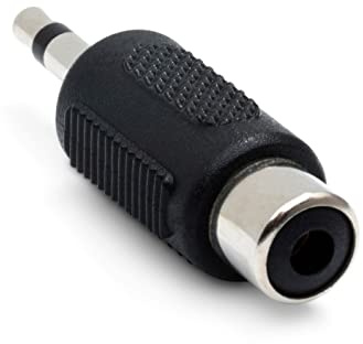 Hosa Technology RCA/3.5 mm tS – Adaptateur pour cable (3.5 mm tS, RCA, mâle/femelle) Noir