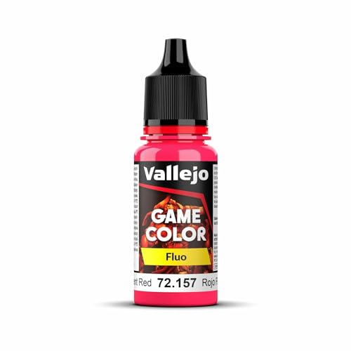 Vallejo AV Game Color 18 ml Fluo fluoreszierendes Rot