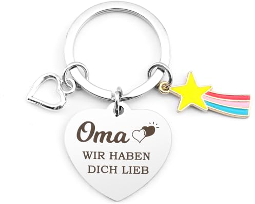 Oma Geschenk, Geschenke für Oma, Muttertagsgeschenk Oma, Geschenk Oma, Geschenk für Oma, Beste Oma Geschenke, Geschenkideen für Oma, Oma Geburtstagsgeschenk Schlüsselanhänger Oma Uroma Geschenke