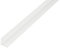 Alberts 478933 Eco Perfil angular | PVC-U, blanco, 1000 x 10 x 10 mm