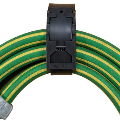 flexibler Befestigungsgurt Schwarz 10Stück (360mmx42mm), Fix Strap PRO, Wiederverschließbar, Bündeln + Befestigen von Kabeln,Schläuchen,Sträuchern,Werkzeug,Werkstatteinrichtung,Garten,Haushalt