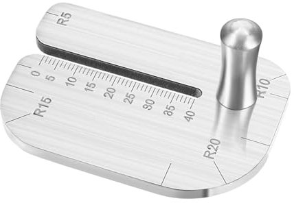 Metal Leather Punch Tool, Leather Stitching Punch Aid Plate, Leathers Tools Pricking Plate Iron for Pulling Out Nail Irons Diamond Lacing Chisel