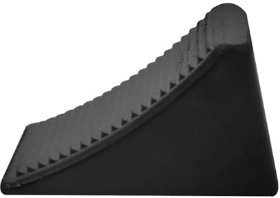 Ciieeo Cunei per Ruote in Gomma 160X95X95 MM Stabilizzatori Triangolari Antiscivolo per Camper Roulotte e Camion Blocchi Compatti per Rimorchi e Veicoli da Viaggio
