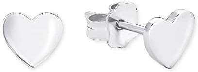 s. Oliver Ohrringe für Damen, 925 Sterling Silber, Rhodiniert