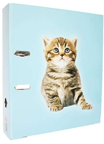 ADINA Motivordner 8cm (Motiv Katze)