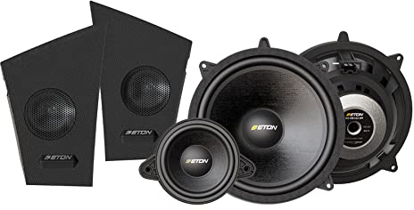 ETON UG MB SF2.1 – Plug & Play Komponenten Lautsprecher Set, kompatibel mit Mercedes-Benz Sprinter (VS30), inkl. Center Speaker, Frontsystem ideal für Reisemobile, Vans, Camper