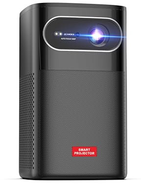 Otha Mini Proiettore DLP 3D 1080P FHD 300ANSI Lumens Android 9.0 Google TV Messa a Fuoco Automatica Bluetooth WiFi Supporto 4K