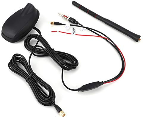 Universell bil DAB+GPS+FM-antennförstärkare, vattentät strömindikatorsignalljus, enkel installation lämplig för de flesta modeller