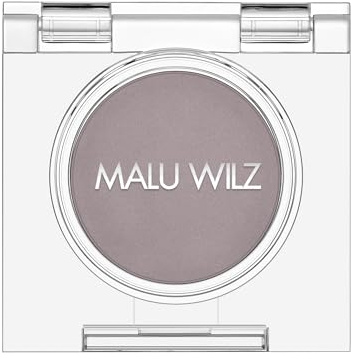 Malu Wilz Velvet Eyeshadow Nr. 84 Matt Lavender Grey - Federleichter Lidschatten wasserfest mit samtiger Textur, Multidimensionales Finish für das perfekte Augen Make-up