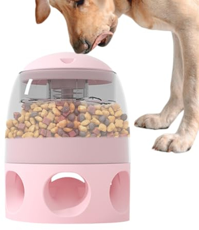 Ranley Leksaker, hundgodis, dispenser, interaktiv hundgodis, livsmedelsdispenser med kapacitet, anti-irriterad mental stimulering | Dagligt spel