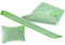 Jemako 3er Set grüne Faser - DuoTuch - Reinigungsschwamm Kurzflor - CleanStick 35 cm - inkl. Sinland feinmaschiges Wäschenetz