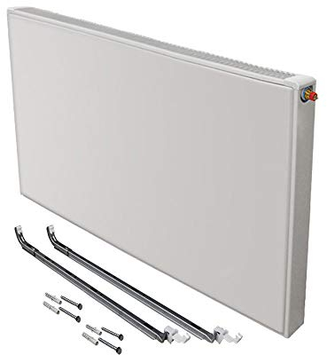 Buderus Logatrend Ventil-Flachheizkörper VC-Plan Typ 11 BH 600 vers. Längen + Halter (BL: 1000 mm)