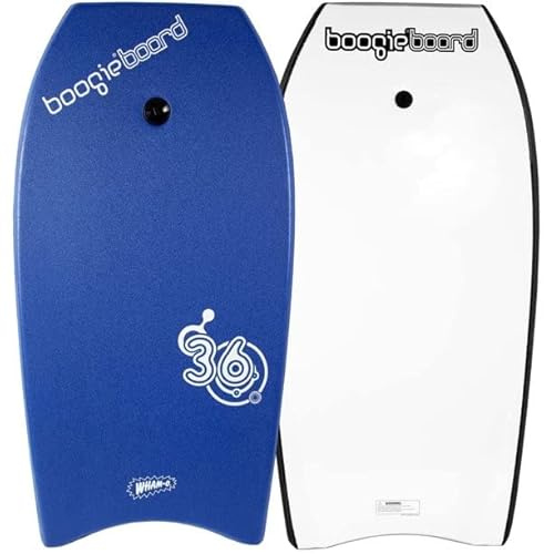 Boogie®Board 36” with Leash – Lightweight Premium Body Board with Phuzion Core, HDPE Slick Bottom Great Surfing for Kids Teens and Adults