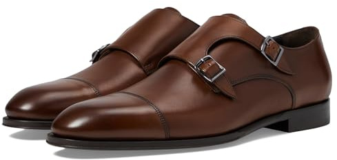 TO BOOT NEW YORK Men's Addison Monk-Strap Loafer, Bruciato Ant, 10