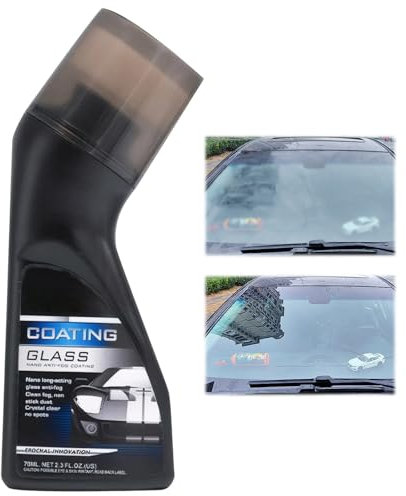 Anti Fog Spray Car Windscreen, Rain Repellent Windscreen 90ml, Anti Mist for Car Windscreen for Windshields&Mirrors, Antifog Spray Car Clear Vision in Any Weather, Car Care Tool for Rv, Small Car