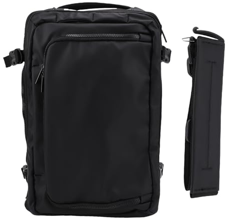 FDIT 35L Travel Ryggsäck för Företag, 180 ° Full öppen Vattentät Bärbar Dator Ryggsäck med Skofack och Löstagbar Crossbody -väska, 16 Tums Antitheft Smal Datorväska