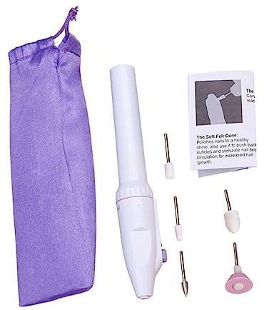 Veemoon Ponceuse à Ongles Électrique Portable 1 Ensemble Compacte Pour Manucure Et Pédicure Outil De Polissage Ergonomique Pour Usage Professionnel Domicile