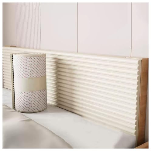 Acolchado de pared anticolisión para niños, cojín de pared de protección de bordes de PVC, protectores de esquina de tira de espuma aislados autoadhesivos para dormitorio, sala de estar