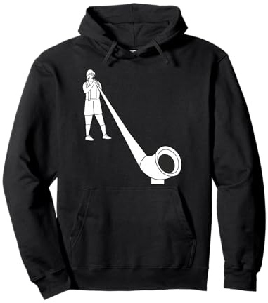 Alphorn - Música clásica Sudadera con Capucha