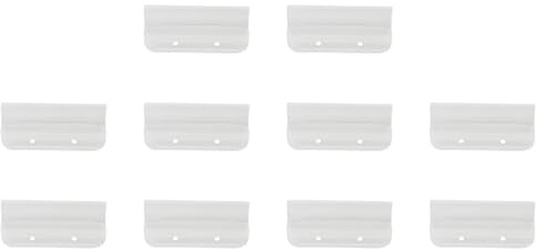 PACKOVE 10 Onglets Dossiers Suspendus En Plastique Épais Onglets De Fichiers Suspendus Pour Identification De Document Étiquettes De Dossier Pour Tri Et Classement Au Bureau À L'École À La Maison
