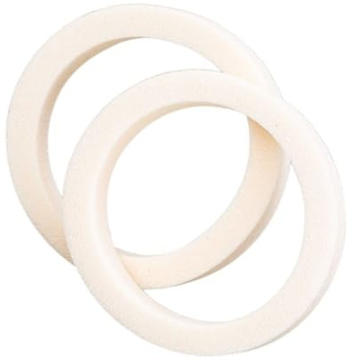 HUSHUI Cykel Framgaffel Absorberande Svamp Högdensitet Oljeförseglad Skum 2st för Hopfällbara Mountainbikes (35 MM)
