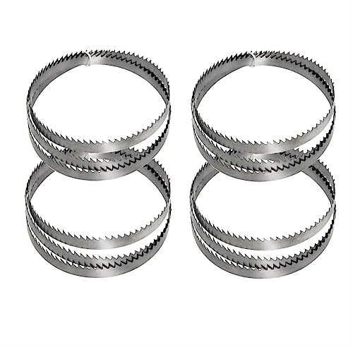 4 Stück Bandsägeblatt 1425 x 6.35 x 0.35mm 10ZPZ, Bandsägeblätter, Sägeband, Holzbandsägeblätter, Holzbandsägeblatt Sägeblätter