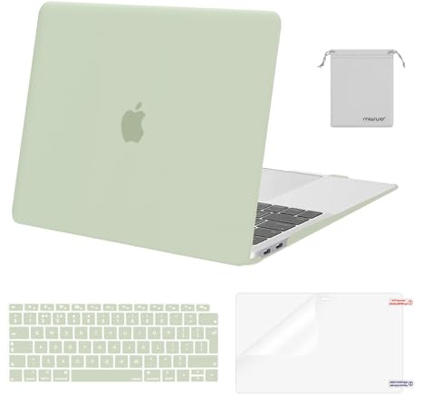 MOSISO Coque Compatible avec MacBook Air 13 Pouces M1 2021 2020 2019 2018