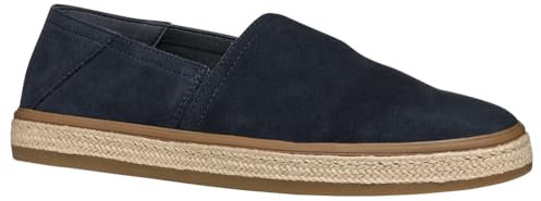 Geox Herren U PANTELLERIA A Espadrille Wedge Sandal, Navy, 45 EU