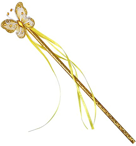 HDOYTXXM Bastone Principessa Cosplay Puntelli Fate Farfalla Bacchetta Magica Ornamento Per Bambini Bambini Accessori Portatili