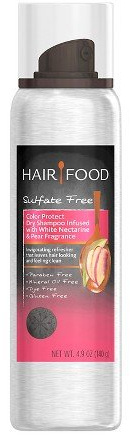 Hair Food Color Protect Dry Shampoo Infused with White Nectarine & Pear Fragrance 4.9 oz