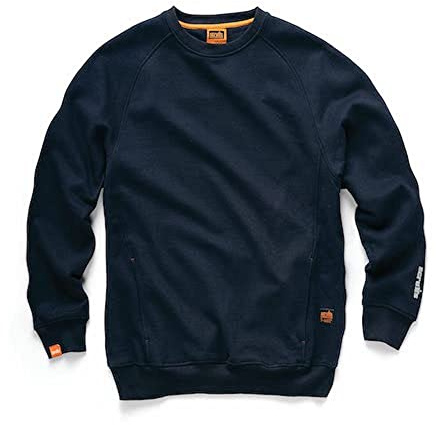 Scruffs Eco Worker Sweatshirt, Navy, L (T55446)