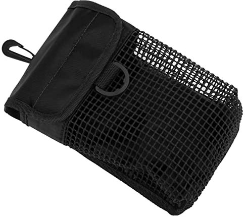 UnderwaterMesh Tasche, 21x14cm tragbare Taucherausrüstungstasche mit Schnalle, Taucherausrüstungstasche aus PVC-Kunststoff für den Außenbereich