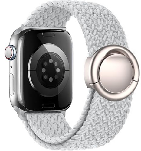 VELULYX Flätat band Solo Loop Kompatibel med Apple Watch 38mm 40mm 41mm 42mm 44mm 45mm 46mm 49mm, Armband Stretchy Runt spänne för iWatch Series 11 10 9 8 7 6 5 4 3 Ultra 2 1 SE
