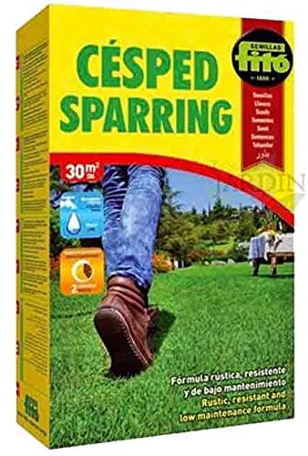 Suinga Semilla Cesped Sparring | Semillas Césped Polivalente 1 Kg | Semilla Cesped Fuerte Estético | Césped de amplico espectro, fuerte, estético y de rápida instalación en el terreno