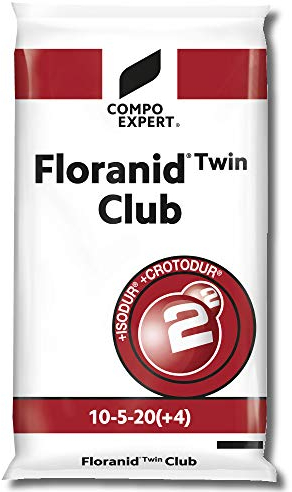 Compo Expert Floranid Twin Club 25 kg Engrais Professionnel Long Terme