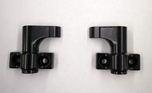 effedielle® Coppia di ganci di chiusura per spagnoletta UNICA AGB-Componenti destro sinistro-accessori ferramenta per persiane in legno, il prodotto è per spagnoletta marca AGB