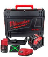 Milwaukeee M12 CLLP-301C Kreuzlinienlaser with Lotfunktion