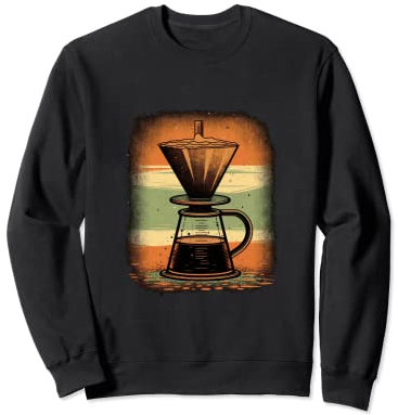 Cafetière à café pour barista et amateur de café Sweatshirt