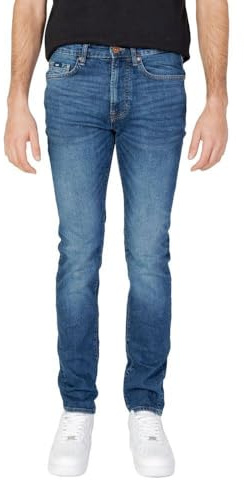 gas Jeans Uomo Albert Simple Rev Slim Fit a7273-33du