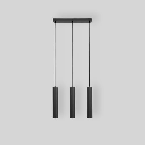 B·LED BARCELONA LED - Lámpara colgante triple minimalista Bila 3 - GU10